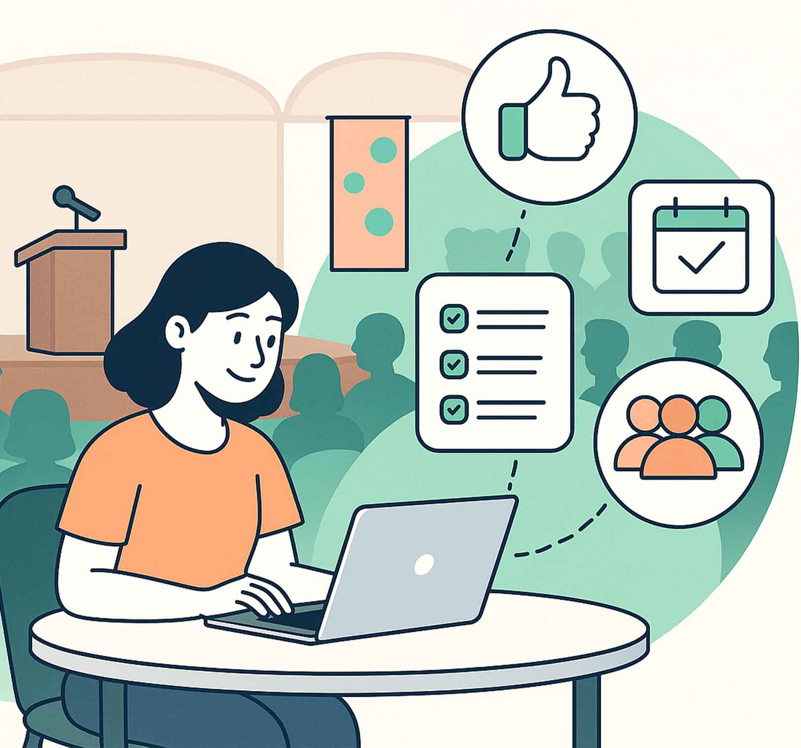 Anticipez les besoins grâce aux enquêtes pré-événement